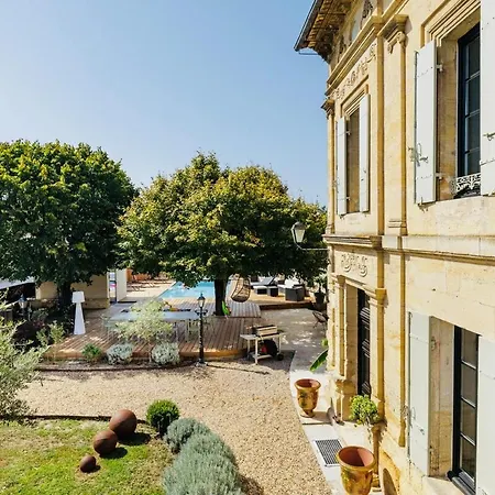 Villa Saltwater Pool, Ac, & 6 Large Bedrooms Montagne (Gironde)